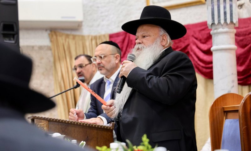 הילולת הצדיקים הרמב"ם וה'אביר יעקב' בישיבת 'אור דוד' 