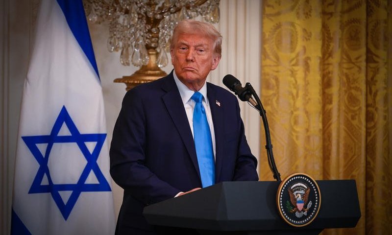 טראמפ: "הרצועה היא עסקת נדל"ן, הפלסטינים לא ישובו לעזה"