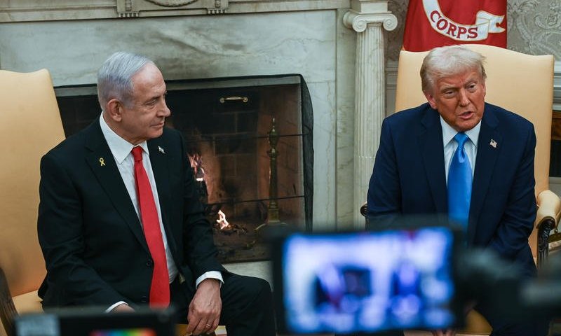 טראמפ מסר שנתניהו מעוניין להיכנס ללחימה: "מבחינתי זה מוצדק"
