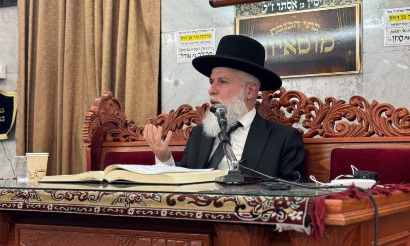 סגירת מעגל היסטורית: הגאון רבי זמיר כהן&nbsp;החל למסור שיעור קבוע במוסאיוף
