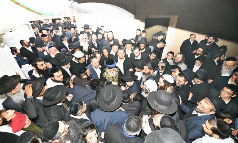 עמנואל לבשה חג: המונים קיבלו את נשיא המועצת