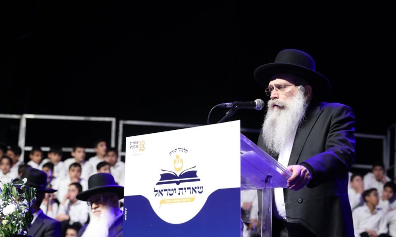 ב'שארית ישראל' סיימו מבצע תפילה בת"ת במעמד ראש הישיבה