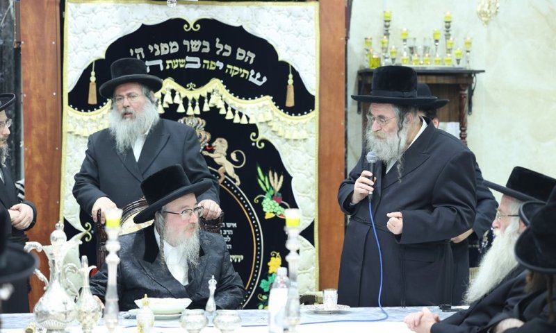 הילולת בעל ה&rsquo;קדושת חלקת יהושע מביאלא בחצר ביאלא ב&rdquo;ב
