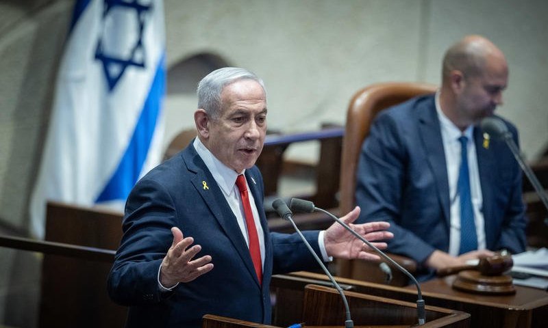 נתניהו: סירוב מחמאס ייענה במכבש עוצמתי, כולל תפיסת שטח