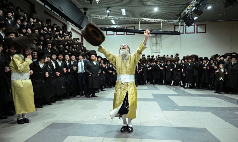 שמחה פורצת: הבן של רבי נחמן התחתן עם הנכדה של הרבי מבוהוש