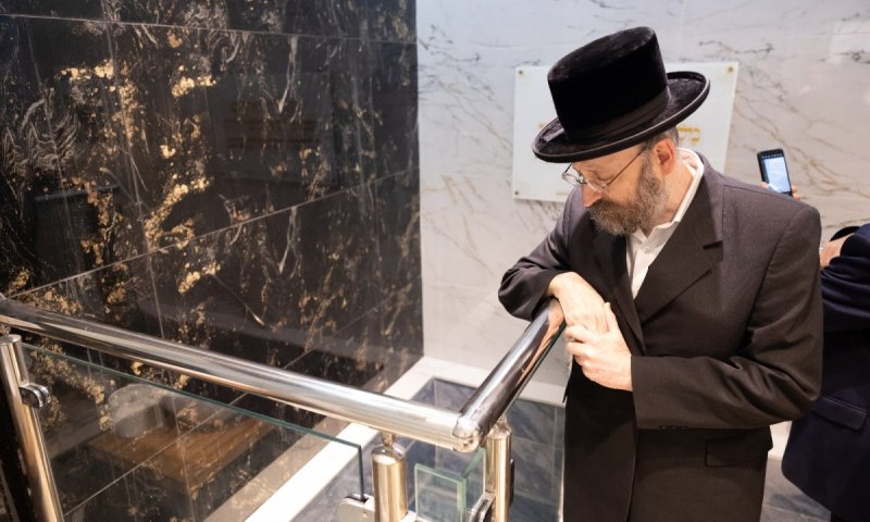 זכו בישועה וביקשו שהמקווה יהיה גם לרפואת הרבי מויז'ניץ