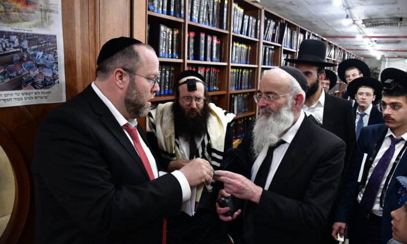 ישיבת גרודנא: כך קיים ראש הישיבה את מצוות היום