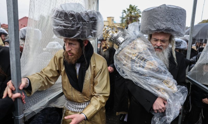 בגשם זלעפות: ספר התורה לזכרו של בעל 'שביל ר' דב' הוכנס לרשב"י