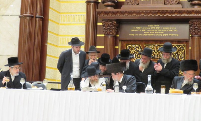 המשגיח רבי דן סגל שימש סנדק לנכד האדמו"ר מבאיאן