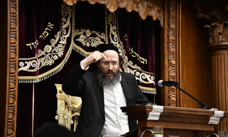 ראש הישיבה החדש מסר שיעור כללי ראשון ב'גאון יעקב'