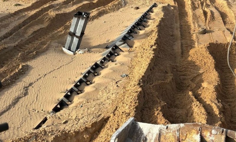 משגר בעל 25 קנים אותר ברפיח, עשרות מחבלים חוסלו