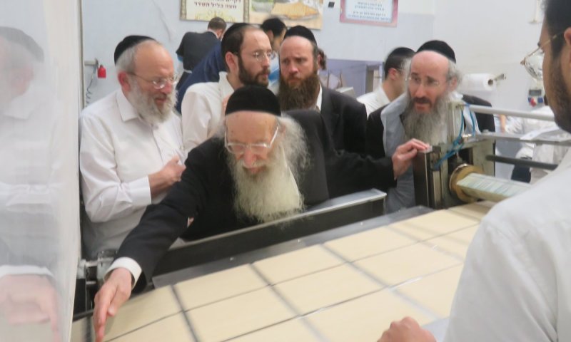 תיעוד: אברכי "דעת שמואל" אפו מצות חבורה בראשות הגאב"ד