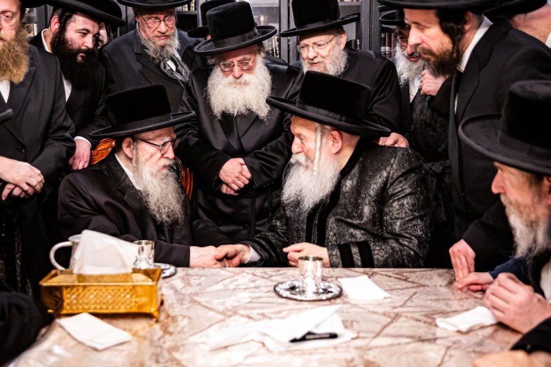 משה גולדשטיין ואברומי ברגר