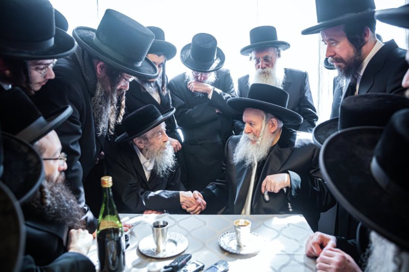משה גולדשטיין ואברומי ברגר