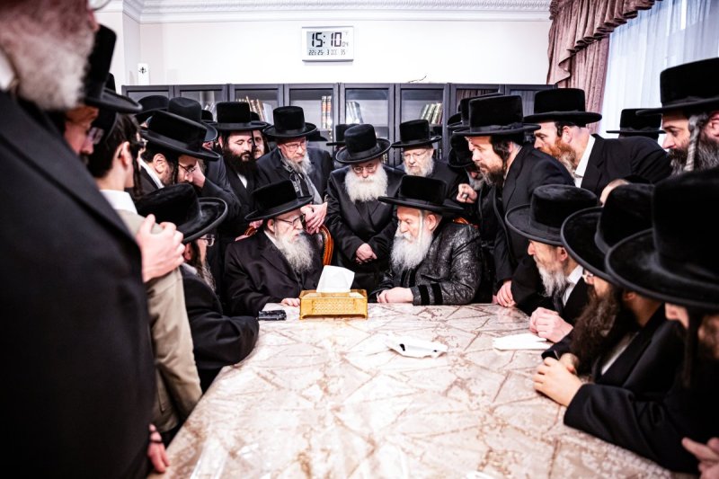 משה גולדשטיין ואברומי ברגר