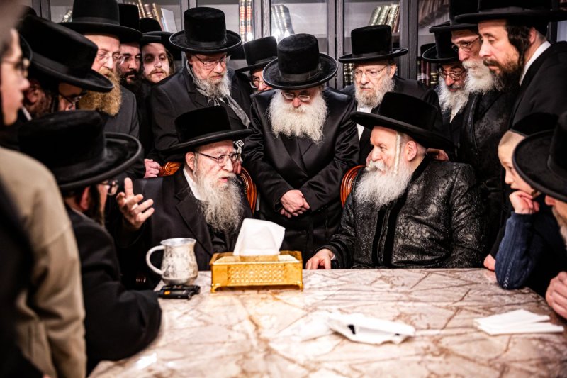 משה גולדשטיין ואברומי ברגר
