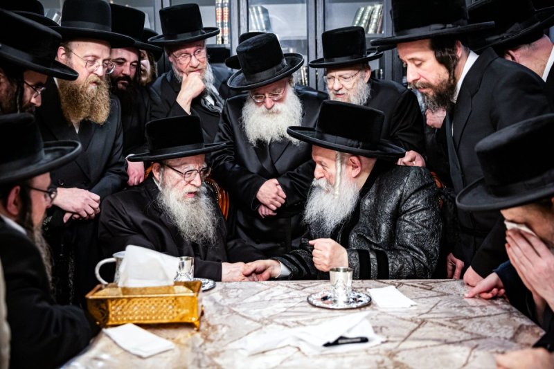 משה גולדשטיין ואברומי ברגר