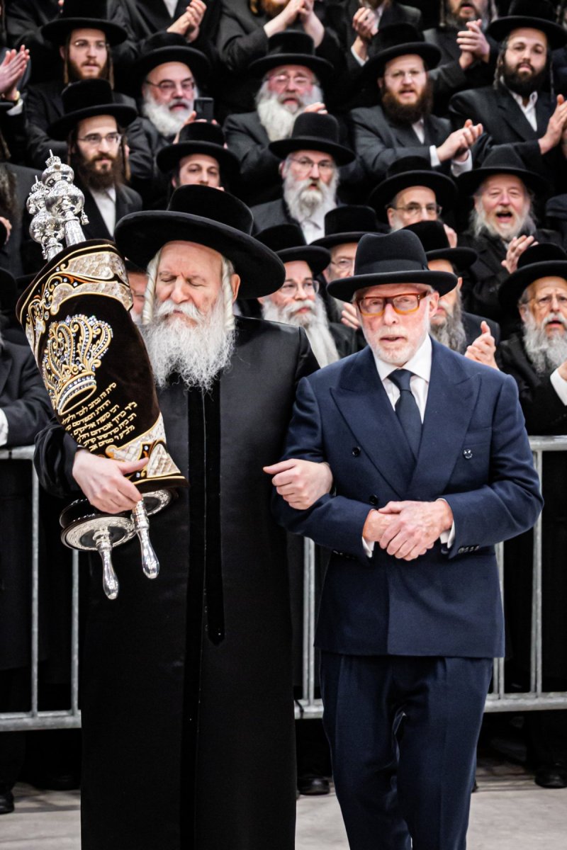 משה גולדשטיין ואברומי ברגר