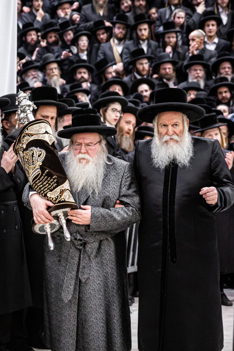 משה גולדשטיין ואברומי ברגר
