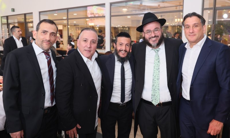 הברנז'ה חגגה עם שר השמחה עמי מימון בחתונת בנו