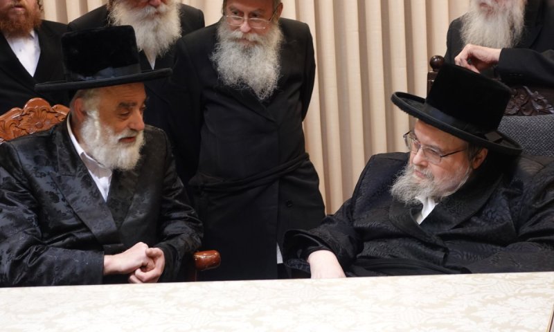הרבי מויז'ניץ ירושלים לרבי מבעלזא: "באתי לבקש ישועה אצל ה'אמרי חיים'