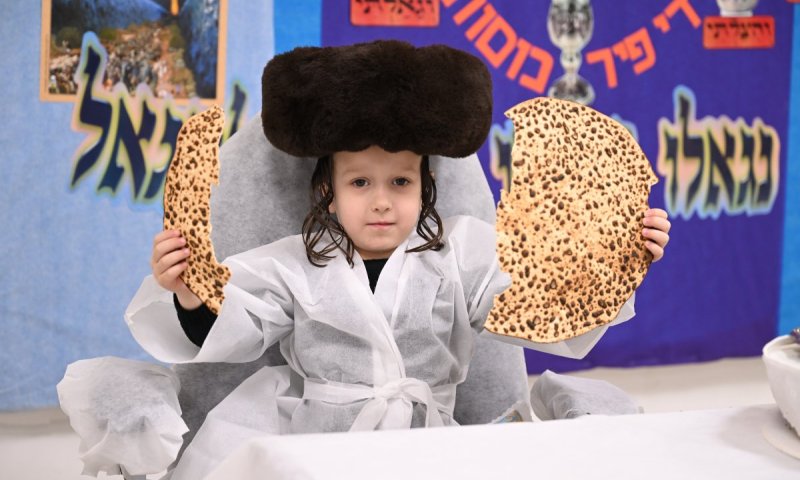 קדש, ורחץ: גלריה מרהיבה של ילדים מדגימים ליל סדר