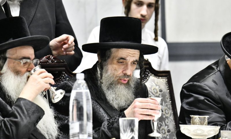 במקום אביו: רבי חיים מאיר ערך את הילולת ה'אמרי חיים'