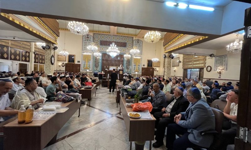 תיעוד מרגש: סיום מסכת בבא קמא בקהילה היהודית בטהרן