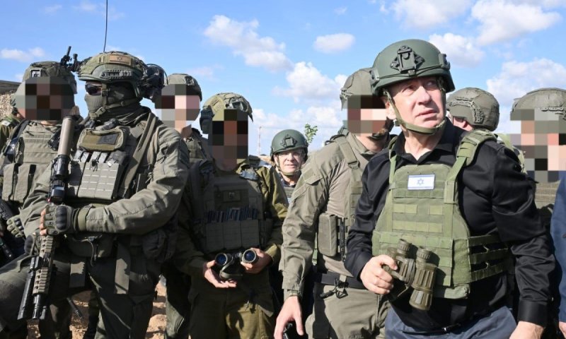 נתניהו וכ"ץ ברצועת עזה: "עומדים על כך שחמאס ישחרר את חטופינו"