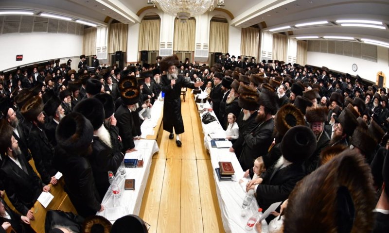 מעמד של אגודת ישראל: רב מיילך ב"קריעת ים סוף" באשדוד