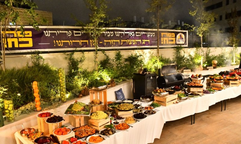 כך נערכה חווית הפסח הגדולה בעולם למשפחות שכולות
