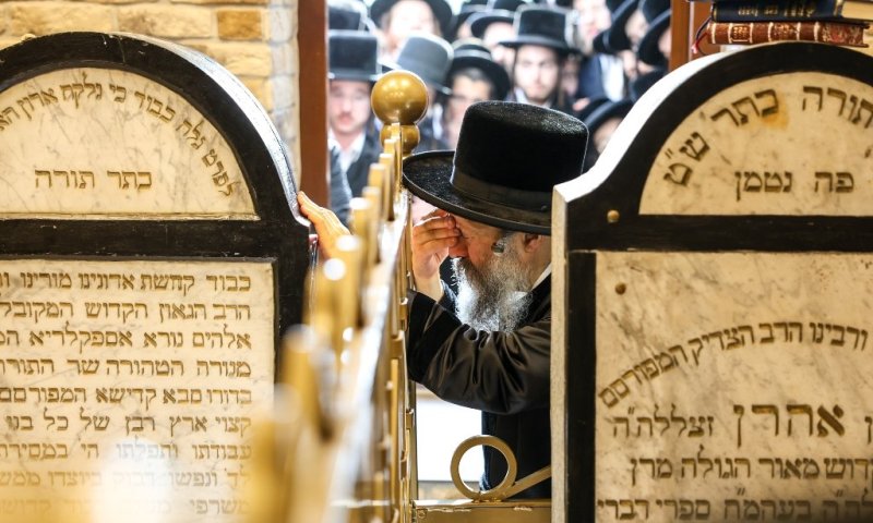 תיעוד ענק: מסע התעוררות של הרבי מבאבוב - 45 לצאנז