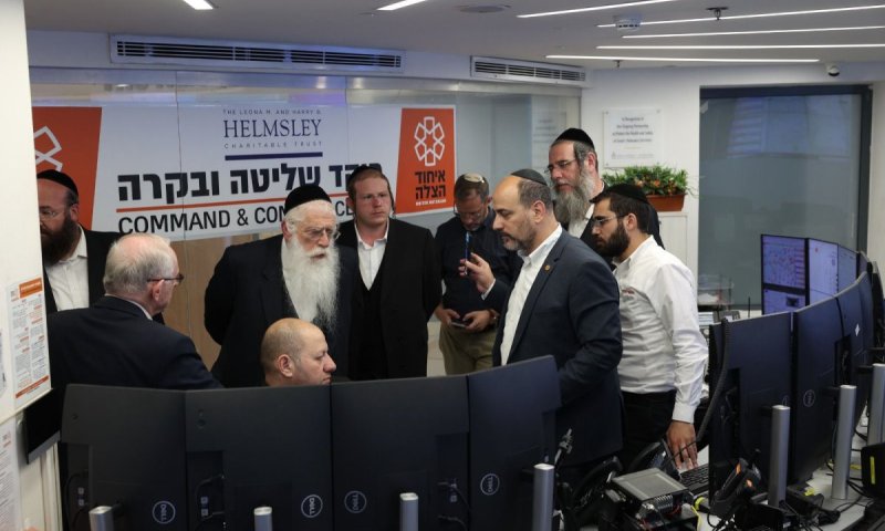 השר מאיר פרוש: "איחוד הצלה גורם משמעותי בהיערכות לאבטחה הרפואית הילולת רשב"י" 