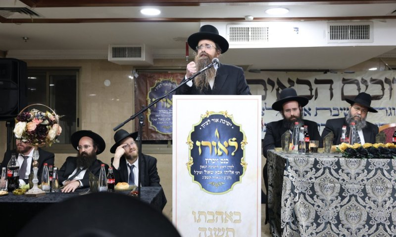 בישיבה ציינו שלוש שנים לפטירתו הפתאומית של ראש הישיבה