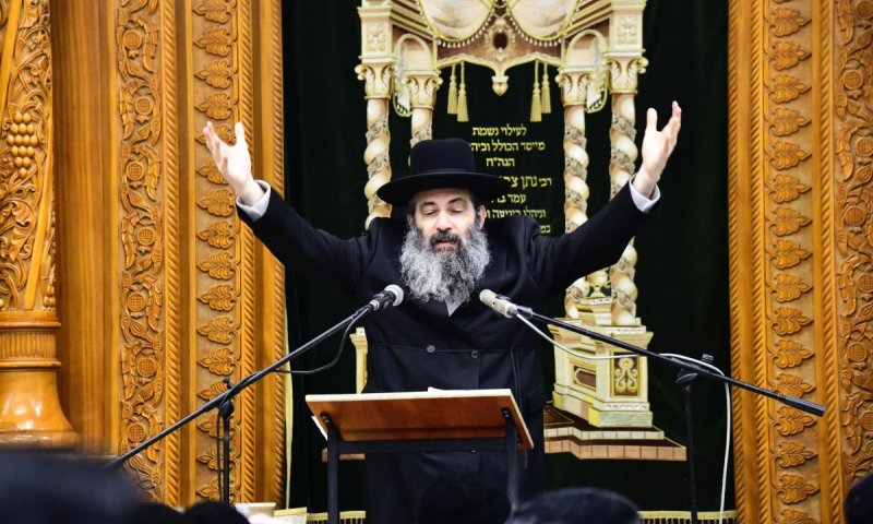 שמוע'ס בלשון הקודש: רבי צבי מאיר חיזק את כולל ברסלב