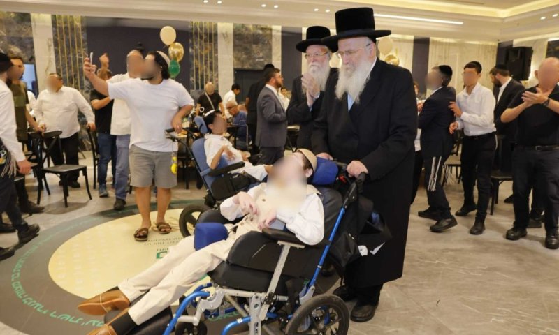 במעמד מרטיט: בר מצווה מרגשת וחגיגית לילדים המיוחדים של רשת 'עלה'