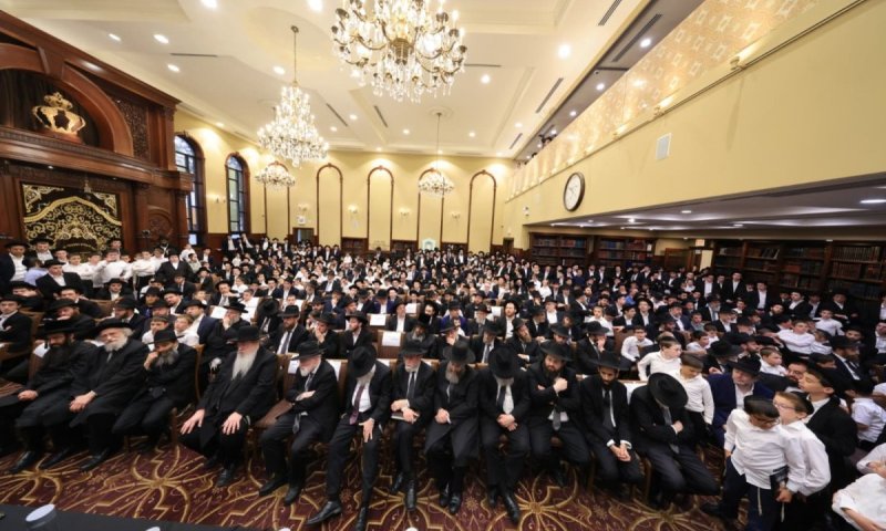 שיקגו: עצרות חיזוק למען קרן עולם התורה בראשות גדולי ישראל