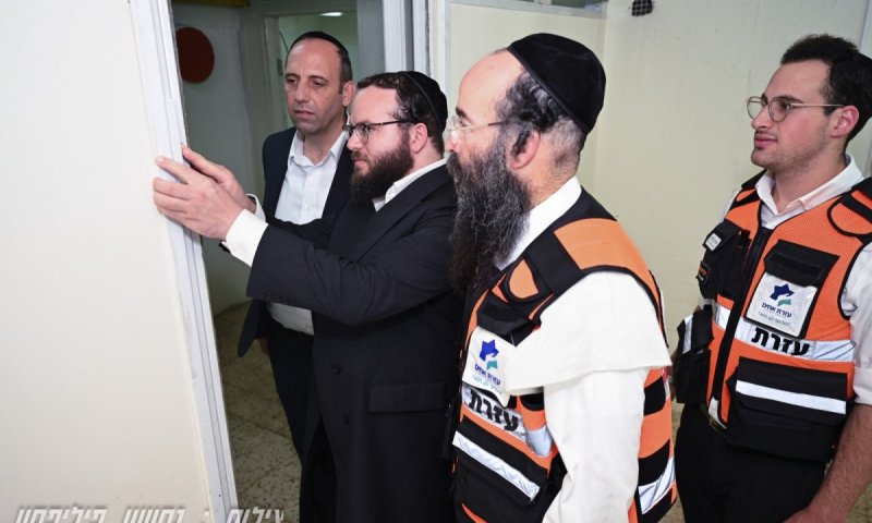 דואגים לביטחון: בארגון "עזרת אחים" הכשירו מקלט רחב ידיים בעיר בית שמש