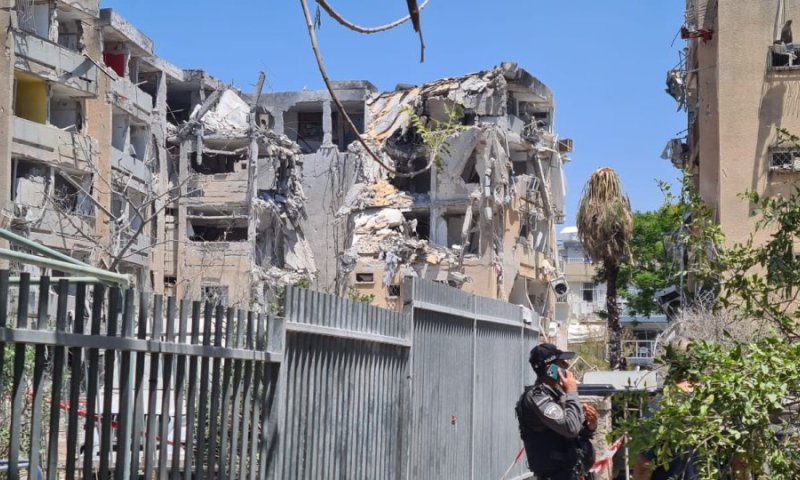 תיעוד: הדף הטיל האיראני פגע&nbsp;במדרשיה&nbsp;ליוצאי סוריה&nbsp;