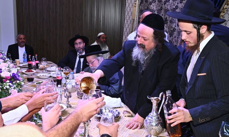 היין נשפך כמים מהגביע של הצדיק: הילולת הצדיק מרעננה