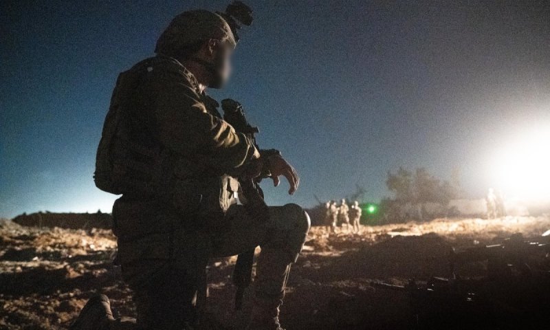 פעילות כוחות נצח יהודה בעזה. מהארכיון, אין קשר לכתבה 