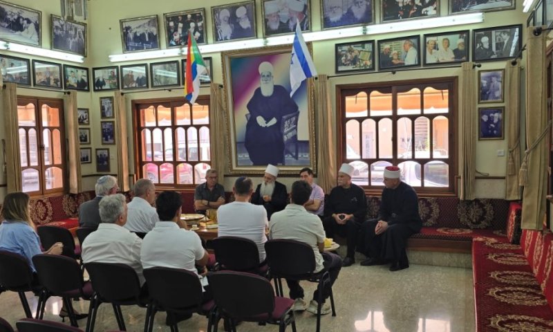 המנהיג הרוחני של העדה הדרוזית נפגש עם בכירי הרפובליקנים