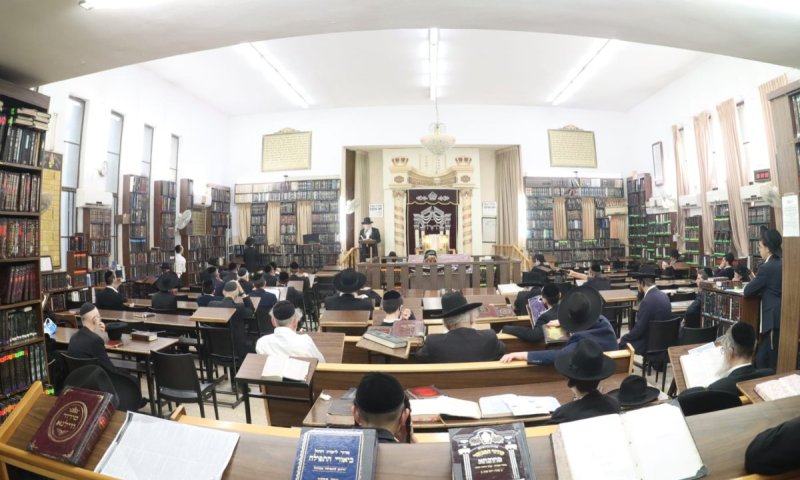 ב'אהבת חסד' בגבעת הישיבה התכנסו לעצרת על הגאון רבי ישראל סוקל זצ"ל