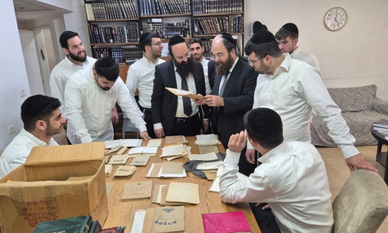 תדהמה במכון: 27 שנה אחרי הסתלקותו התגלו כתבים מחכם בן ציון