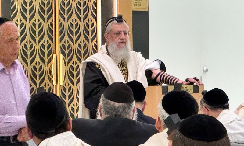 גלריה מסכמת ממסעו ההיסטורי של הראשון לציון הגר"ד יוסף בארה"ב