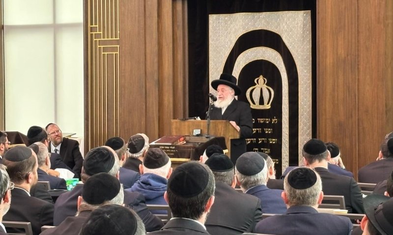 אלפים נהרו בבולטימור: הגאב"ד הגיע למסע חיזוק | צפו בתיעוד
