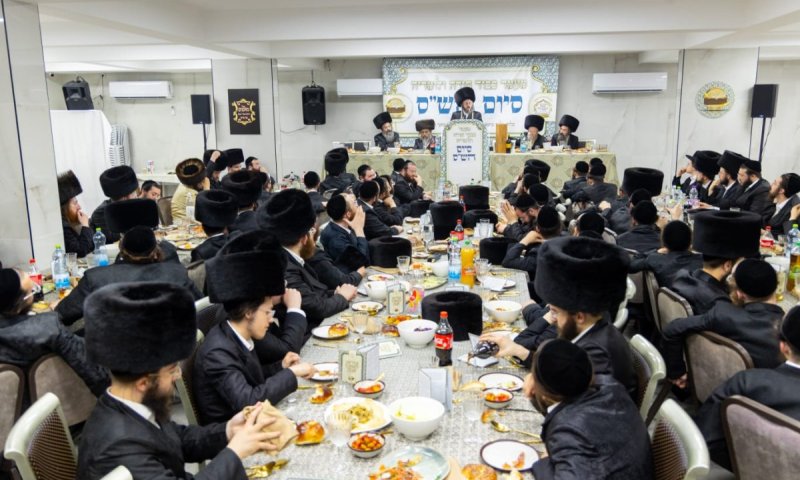 מעמד "סיום הש"ס" באתרא קדישא מירון בשילוב בחינה על כל הש"ס על ידי אברכי כולל "יודעי הש"ס"
