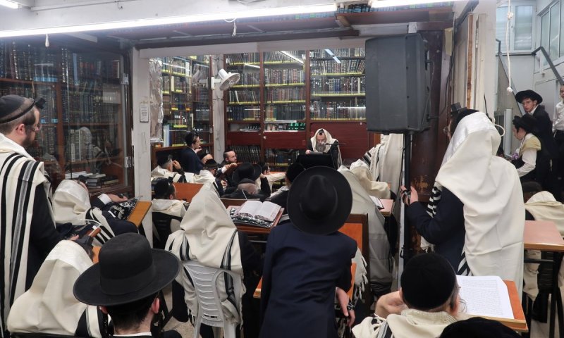 6:30 בבוקר בבית ברשב"ם: השיעור המסורתי ביום היארצייט של הסטייפלער 
