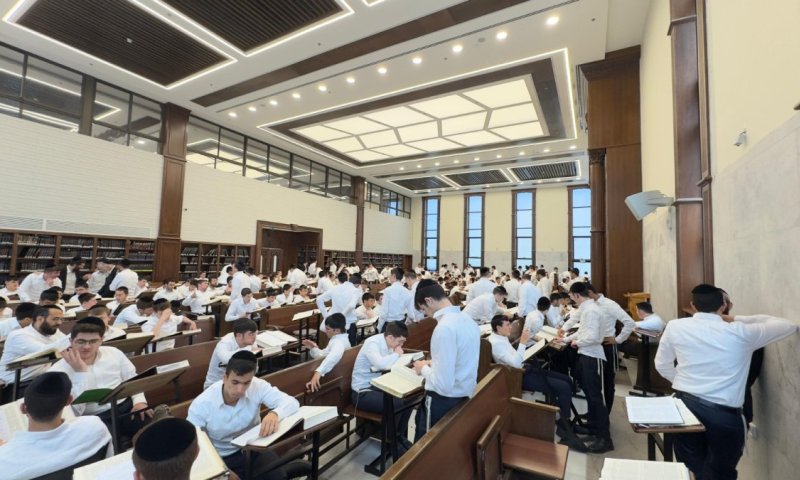  צפו&nbsp;בריתחא&nbsp;דאורייתא: כך נפתח זמן אלול בישיבת סולובייצ'ייק