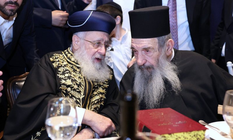 בהשתתפות גדולי ישראל: נכדו של הראש"ל בן לחתנו הרב דרעי התברמ"צ